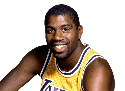 Magic Johnson player portrait