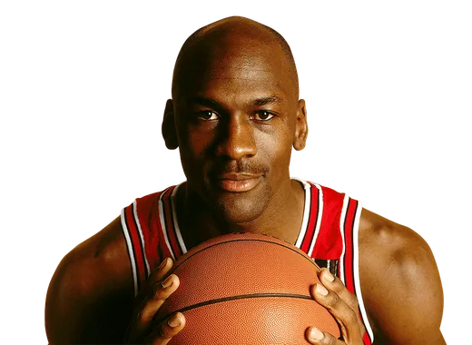 Michael Jordan player portrait